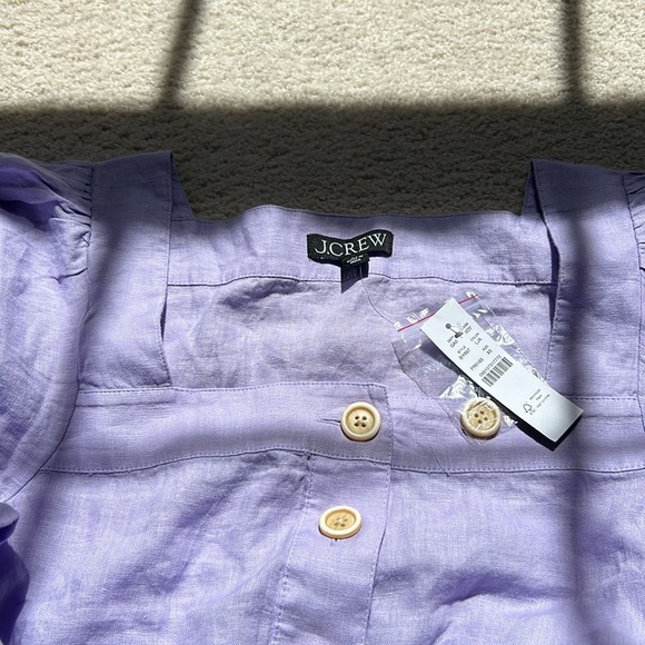 J crew linen top - Picture 5 of 9